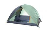 Maximizing overhead height, offering voluminous internal space, and providing ease of set-up at an affordable price, the six-person Kelty Tallboy 6 tent is a great option for cost-conscious camping families.