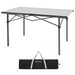 Aluminum Folding Portable Camping Table Roll up
