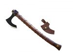 Real Viking Battle Axe Outdoor Camping Hatchet