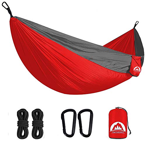 Double Camping Hammock Lightweight for Adults Kids Hiking Beach