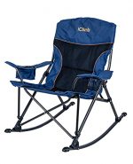 Padded Folding Rocking Chair Heavy Duty