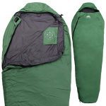 Mummy Sleeping Bag Hooded Sleeping Bags w/Compression Sack for Adults
