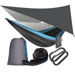 Camping Hammock with Mosquito Net and Rainfly Tarp