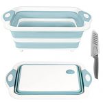 Foldable Chopping Board with Colander Cutting Board