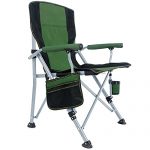 Folding Camping Chair 330 LBS Capacity Outdoor