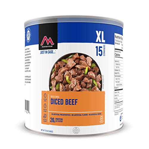 Diced Beef Freeze Dried Survival & Emergency Food
