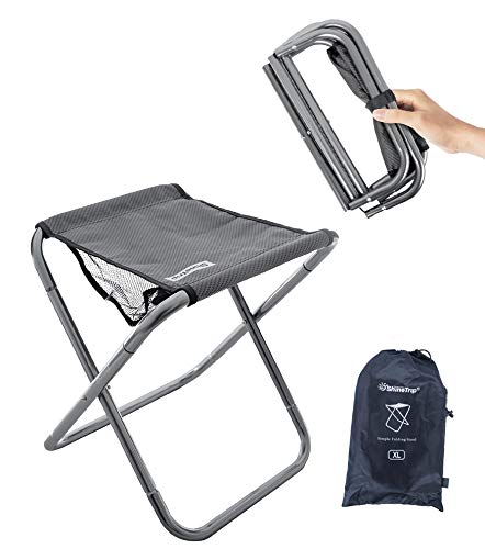 16in Tall Large Size Folding Stool with Carry Bag