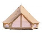 DANCHEL OUTDOOR Cotton Canvas 4M Yurt Tent
