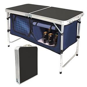 Lightweight Folding Camping Table Adjustable Indoor/Outdoor