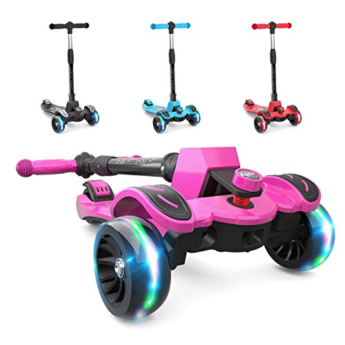 3-8 Years Old Kick Scooter with Adjustable Height
