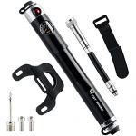 Mini Portable Bicycle Pump with Pressure Gauge