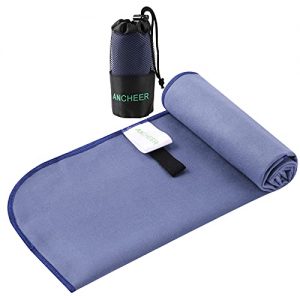 Quick Drying Beach and Camping Towel or Backpacking, Gym, Swimming