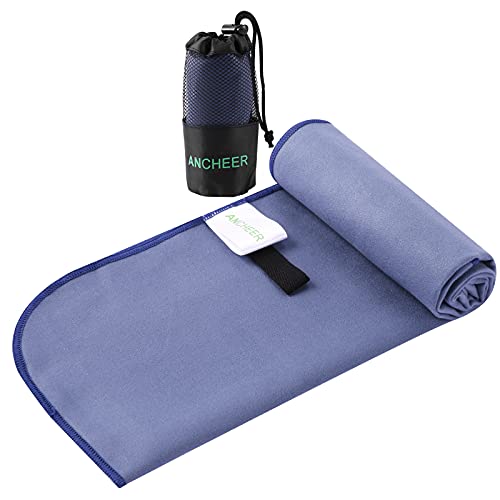 Quick Drying Beach and Camping Towel or Backpacking, Gym, Swimming