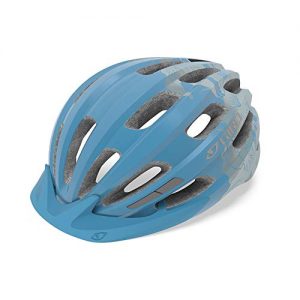 Womens Recreational Cycling Helmet Ice Blue Floral 