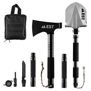EST Gear Camping Axe and Survival Shovel