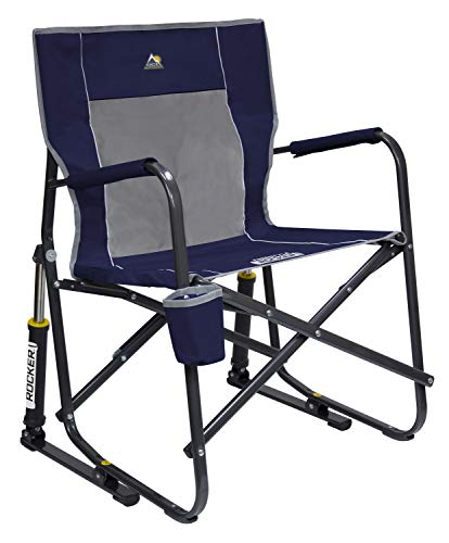 Portable Folding Rocking Chair, Indigo