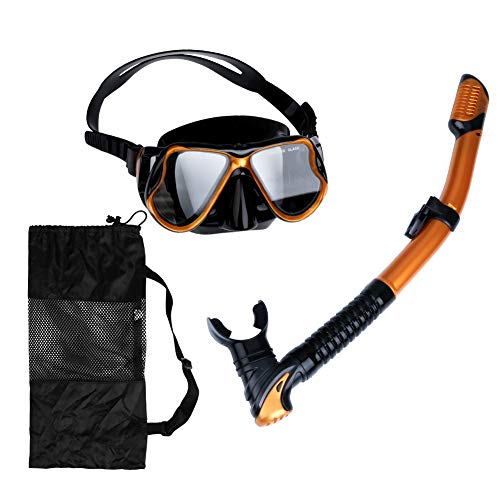 Diving Mask Snorkel Package Set Anti-Fog Dry