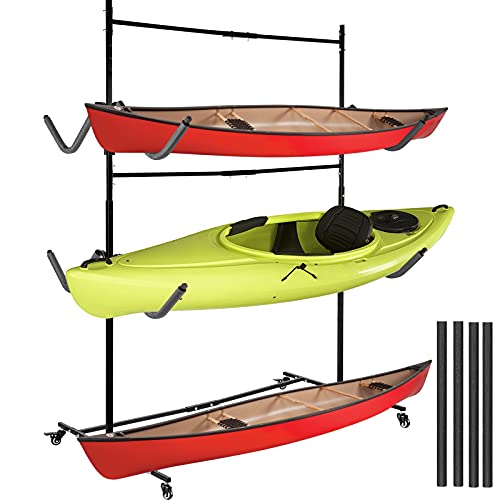 VEVOR Kayak Storage Freestanding Kayak Storage Rack