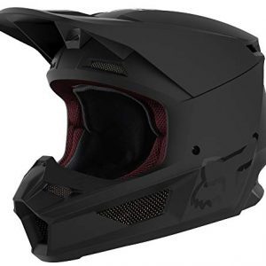 Fox Racing YTH V1 Matte Black Helmet