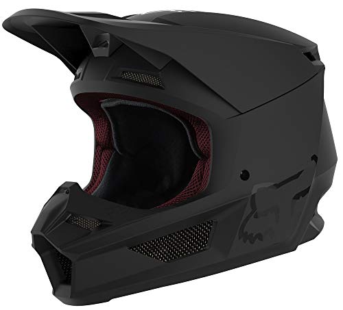 Fox Racing YTH V1 Matte Black Helmet
