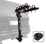 Tyger Auto Deluxe 4-Bike Carrier Rack
