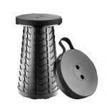 Portable Retractable Folding Camping Stool 400lb