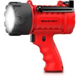 Waterproof LED Spotlight Flashlight Watchman