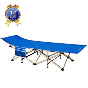 Oversized Portable Foldable Outdoor Bed with Carry Bag