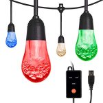 USB-Powered Café String Lights