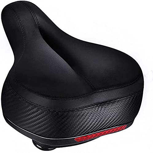 Bike Seat Replacement with Dual Shock Absorbing