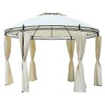 Outsunny 11.5’ Steel Outdoor Patio Gazebo Canopy