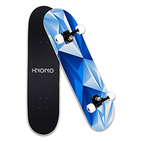 Complete Pro Skateboard with A Repair Kit for Kids/Boys/Girls
