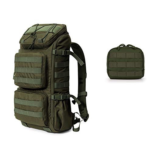 Army Green Hiking Tactical Backpack