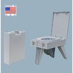 Portable Camping Toilet for Camping, Hunting, Fishing and More