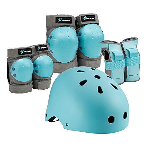 Knee and Elbow Pads with Wrist Guards for Youth, Boys and Girls