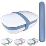 Travel Pack Soap Bar Box Container With Soap Mat