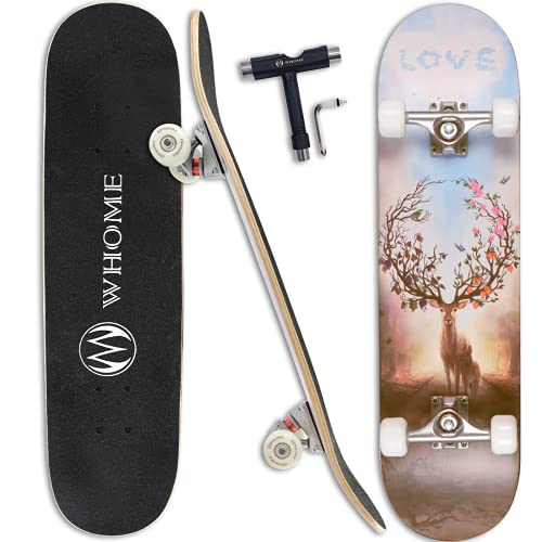 WHOME Pro Skateboard Complete for Adult