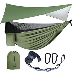 Hammocks with Mosquito Net Tent and Rain Fly Tarp