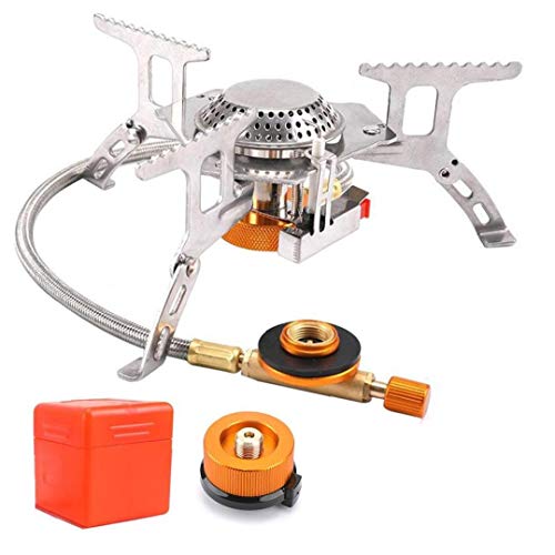 Camping Stove with Piezo Ignition Portable Camping Gas