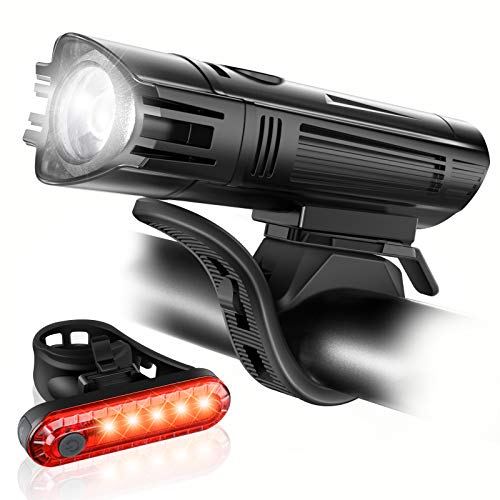 Ultra Bright USB Rechargeable Bike Light Set