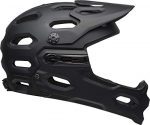 Matte Black Adult Mountain Bike Helmet