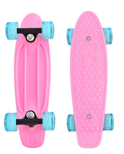 CyBoard 17inchX5inch Pink Mini Skateboard