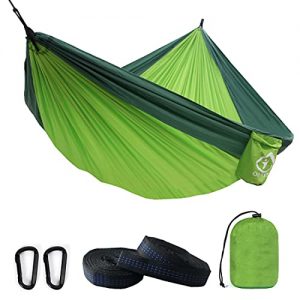 Camping Hammock Portable Lightweight Nylon Parachute for Backpacking,