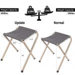 Folding Camp Stools for Adults, 15-inch Tall - Image 2