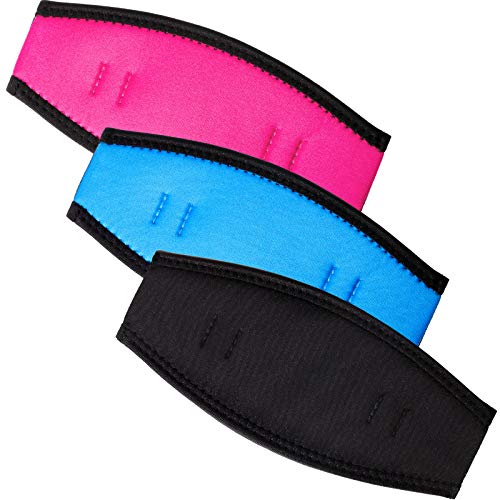3 Pieces Neoprene Mask Strap Cover