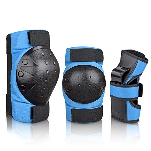 Knee Pads Wrist Guards Elbow Pads 6 in 1 Protective Gear Set