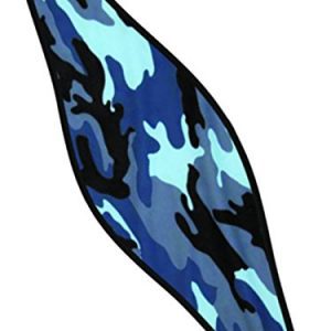 Scuba Diving Mask Strap Wrapper Blue Camouflage