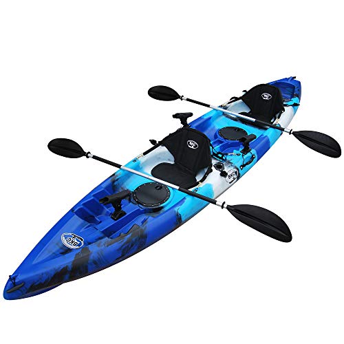 8 inch Tandem 2 or 3 Person Sit On Top Fishing Kayak