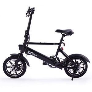 Viribus 14" Electric Bike with Folding Pedals and Handlebar