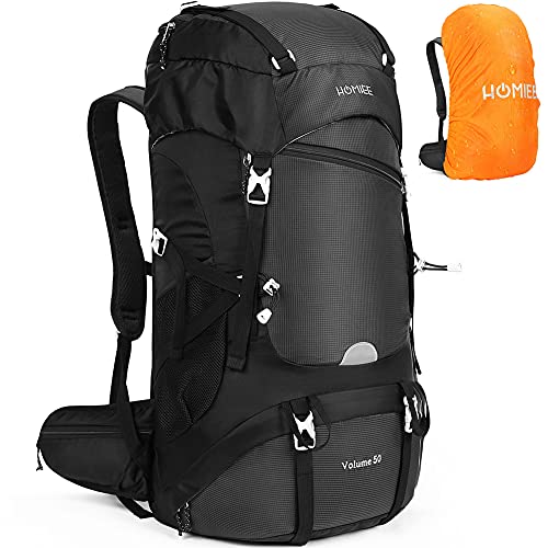 Hiking Backpack 50L with Rain Cover